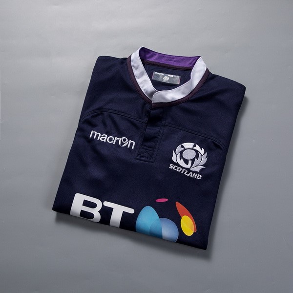 Maillot Rugby  Écosse Domicile 2017 2018 Bleu